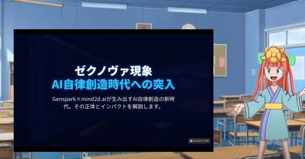 PowerPointをアニメ動画へ自動変換!国産AIアニメ動画ジェネレーター「mind2D.ai」が提供開始